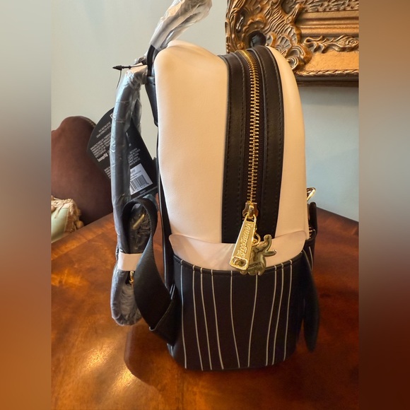 NWT LF Nightmare Before Christmas Angry Jack Skellington Cosplay Mini Backpack - Picture 4 of 8